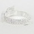 Bling Bling Mask Bracelet | EVB2653-SV-CL-114H-212D-3Lines-450-0.1-1.jpg