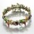 Flower Bangle Bracelet Wine/Brown | f_BG381-BN_1.jpg