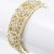 RHINESTONE ACCENT FLORAL DESIGN STRETCH BRACELET  | f_VB1545-CLG.jpg