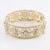 RHINESTONE ACCENT FLORAL DESIGN STRETCH BRACELET | f_VB1545-CLG_1.jpg