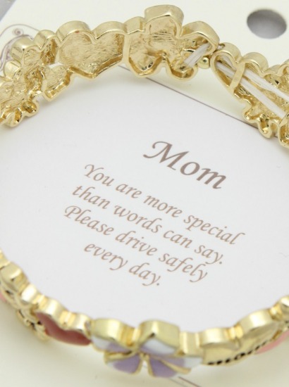MOM THEME ENAMEL FLOWER BRACELET | MOM-THEME-ENAMEL-FLOWER-BRACELETS-22-OB06277-AGMUL-1.jpg