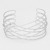  Textured Metal Crossed Cuff Bracelet  | CFB6024-RD-114H-238D-CUFF-272369-275-0.15.jpg