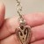 Brighton Brazilian Triple Silver Dangling Hearts Black Leather Cord Necklace  | heart5.jpg