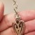 Brighton Brazilian Triple Silver Dangling Hearts Black Leather Cord Necklace | heart5.jpg