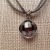 BRIGHTON VENUS Burgandy Crystal Grey Cord NECKLACE | venus1.jpg