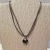 BRIGHTON VENUS Burgandy Crystal Grey Cord NECKLACE | venus.jpg