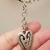 Brighton Brazilian Triple Silver Dangling Hearts Black Leather Cord Necklace  | heart4.jpg