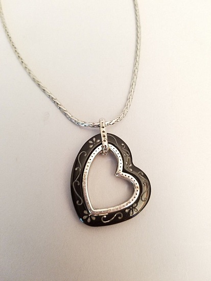 Brighton Metro Heart Reversible Necklace 16-18